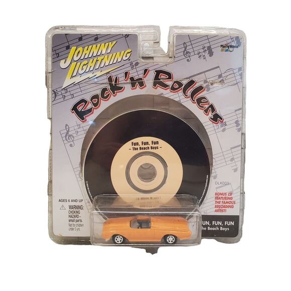 Johnny Lightning Rock'N'Rollers Car  & Beach Boys CD - Picture 11 of 11